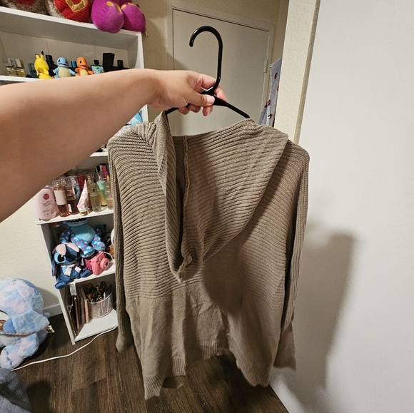 Marled Ribbed Cardigan - Picture 2 of 3